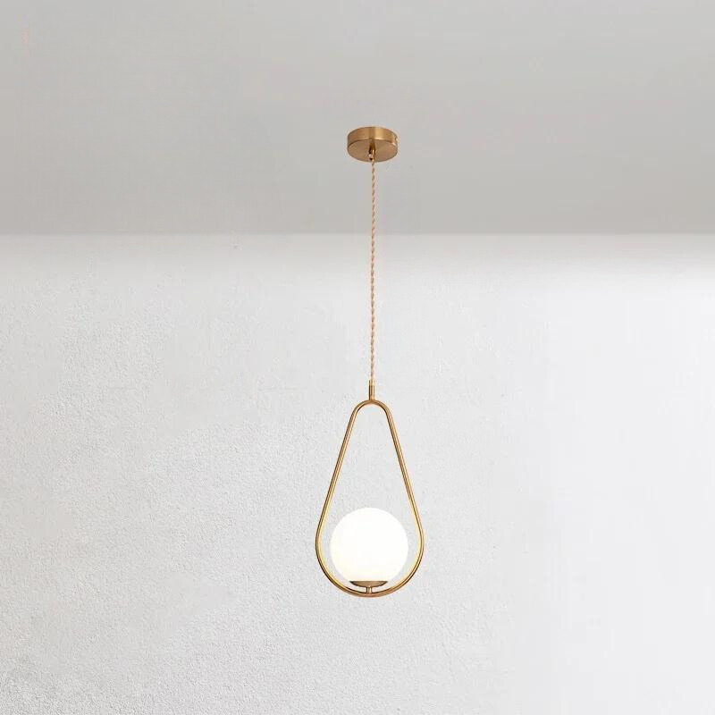 Lampe de chevet suspendue