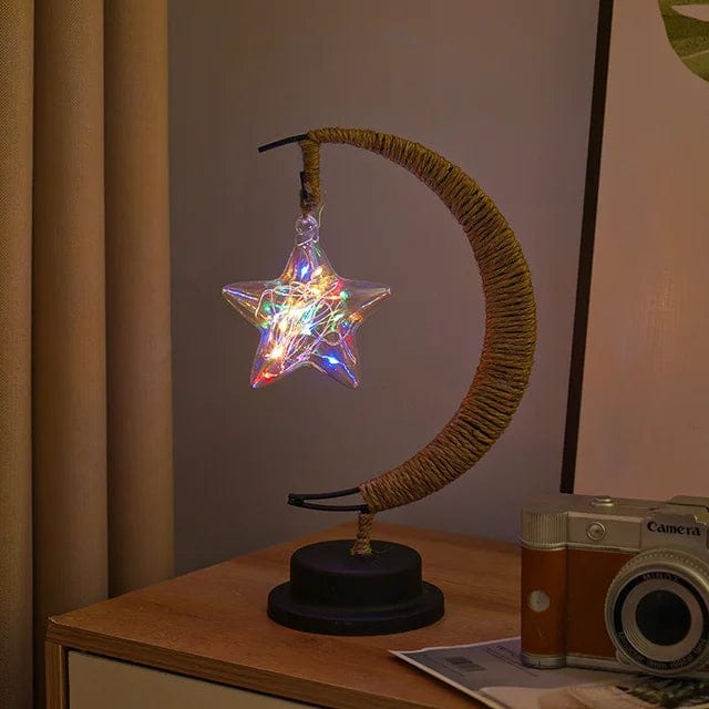 Mes lampes de chevet ® 0 Star Multi Lampe de chevet "Étoile Brillante"