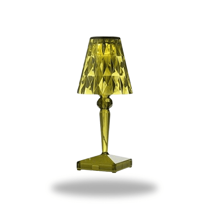 Mes lampes de chevet ® 0 vert Lampe de chevet en cristal luxueuse