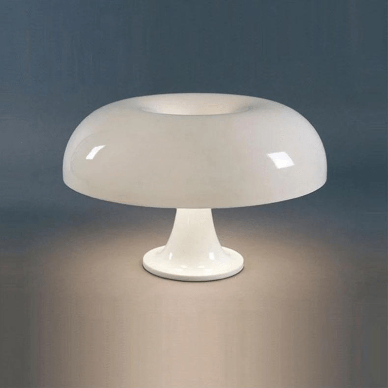 Mes lampes de chevet ® Blanc Lampe de chevet en Dôme