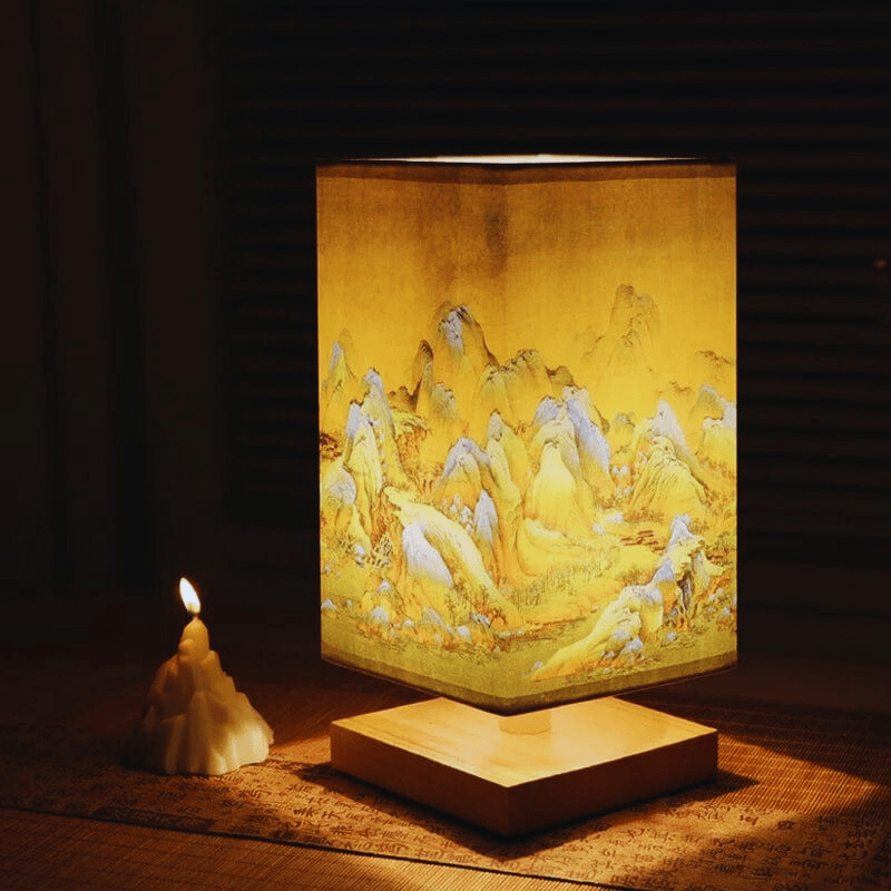 Mes lampes de chevet ® D Lampe de chevet japonaise vintage