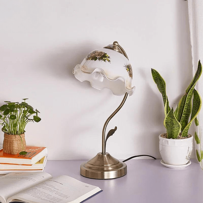 Mes lampes de chevet ® dorée Lampe de chevet baroque