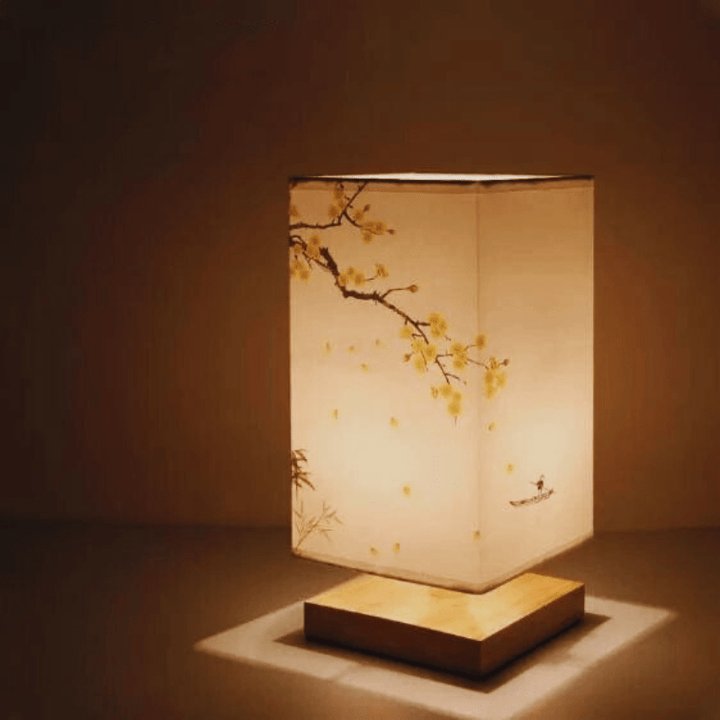 Mes lampes de chevet ® G Lampe de chevet japonaise vintage