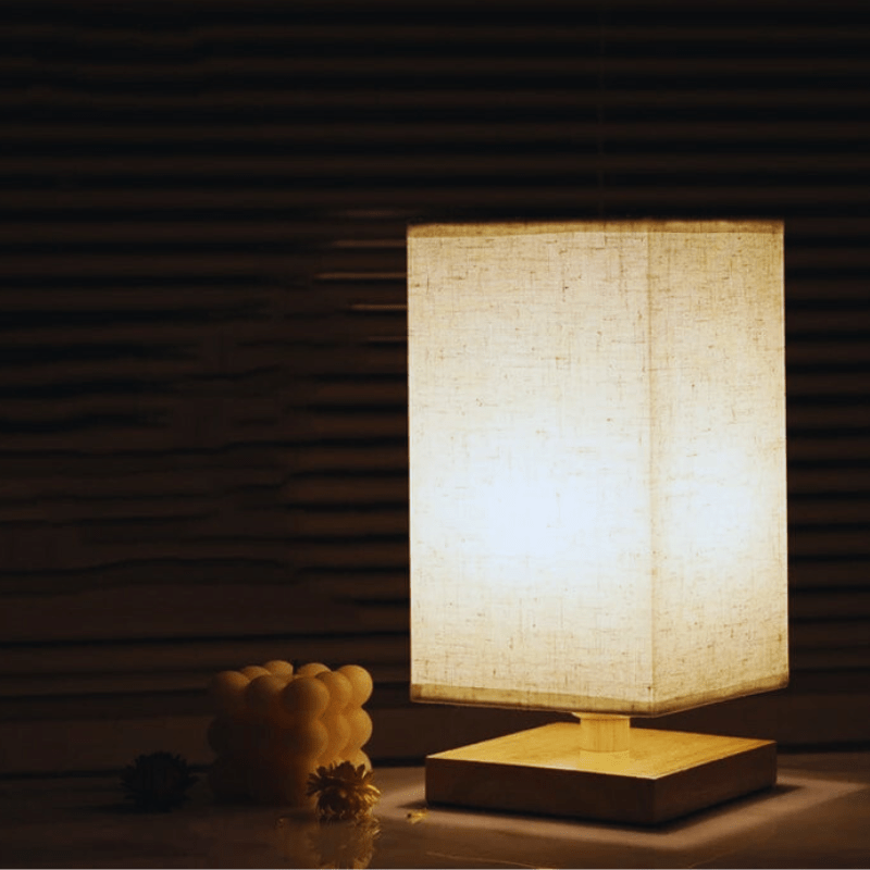 Mes lampes de chevet ® H Lampe de chevet japonaise vintage