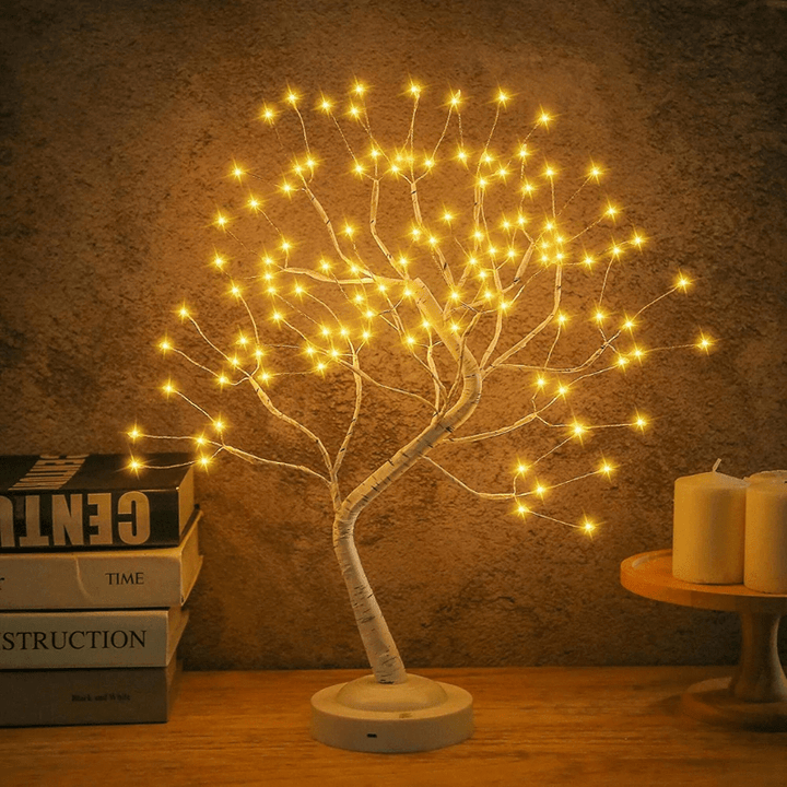 Ma boutique Jaune Lampe De Chevet Arbre