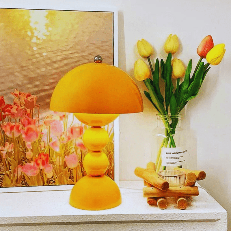 Mes lampes de chevet ® jaune Lampe de chevet design à intensité variable