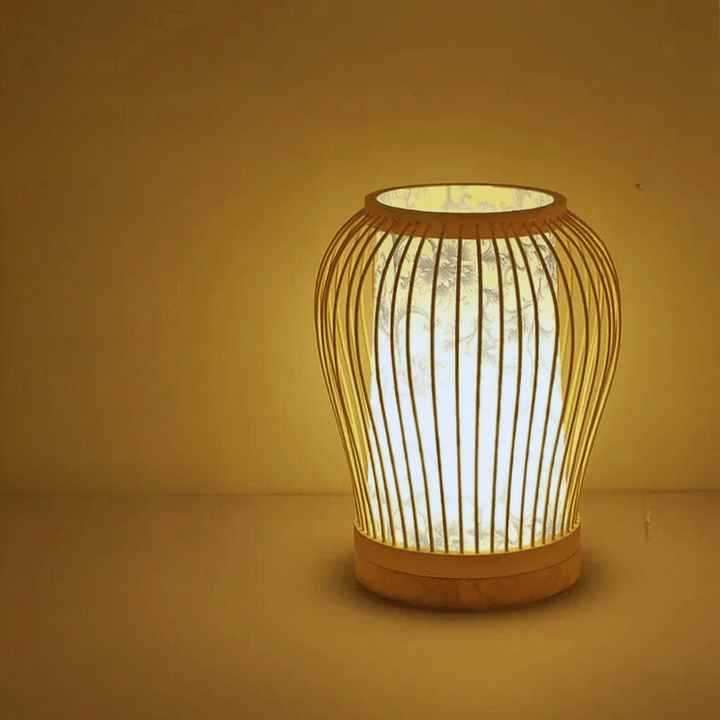 Mes lampes de chevet ® Lampe de chevet bambou lanterne