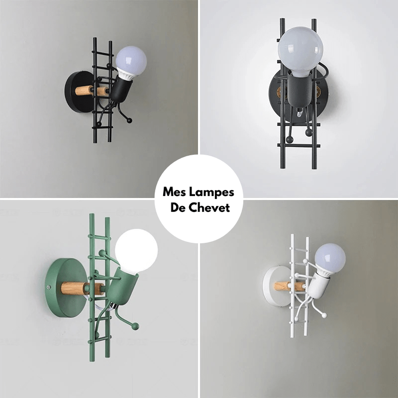 Mes lampes de chevet ® Lampe de Chevet Petit Bonhomme