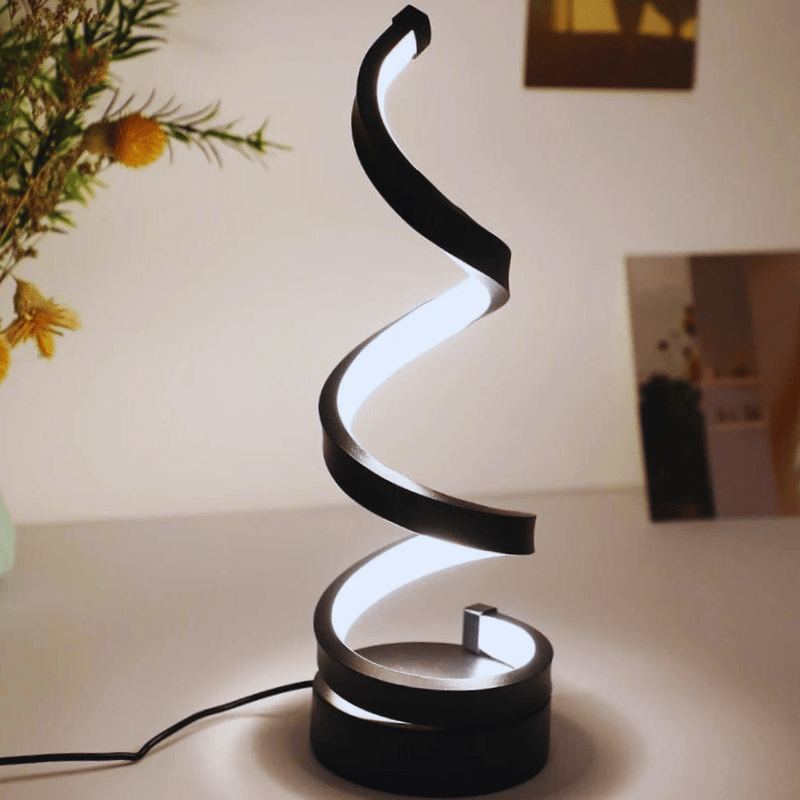 Mes lampes de chevet ® noir Lampe de chevet moderne led