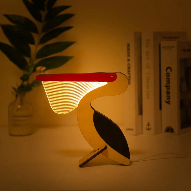 Ma boutique Pelican H17*l17cm Lampe de Chevet Jungle