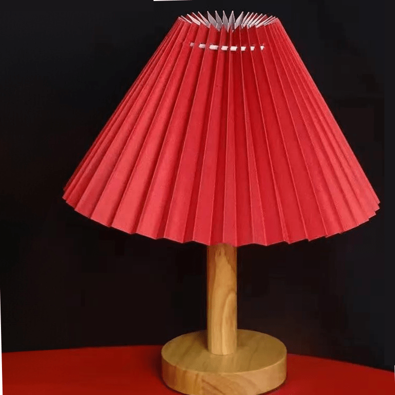 Ma boutique Rouge Abat jour lampe de chevet